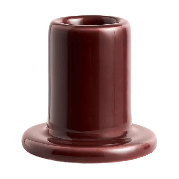 Tube ljusstake 5 cm - Chestnut brown - HAY
