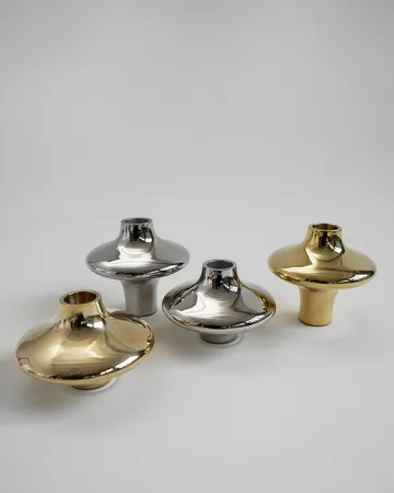 Doublet no. 02 stor ljushållare - Brass - Hein Studio