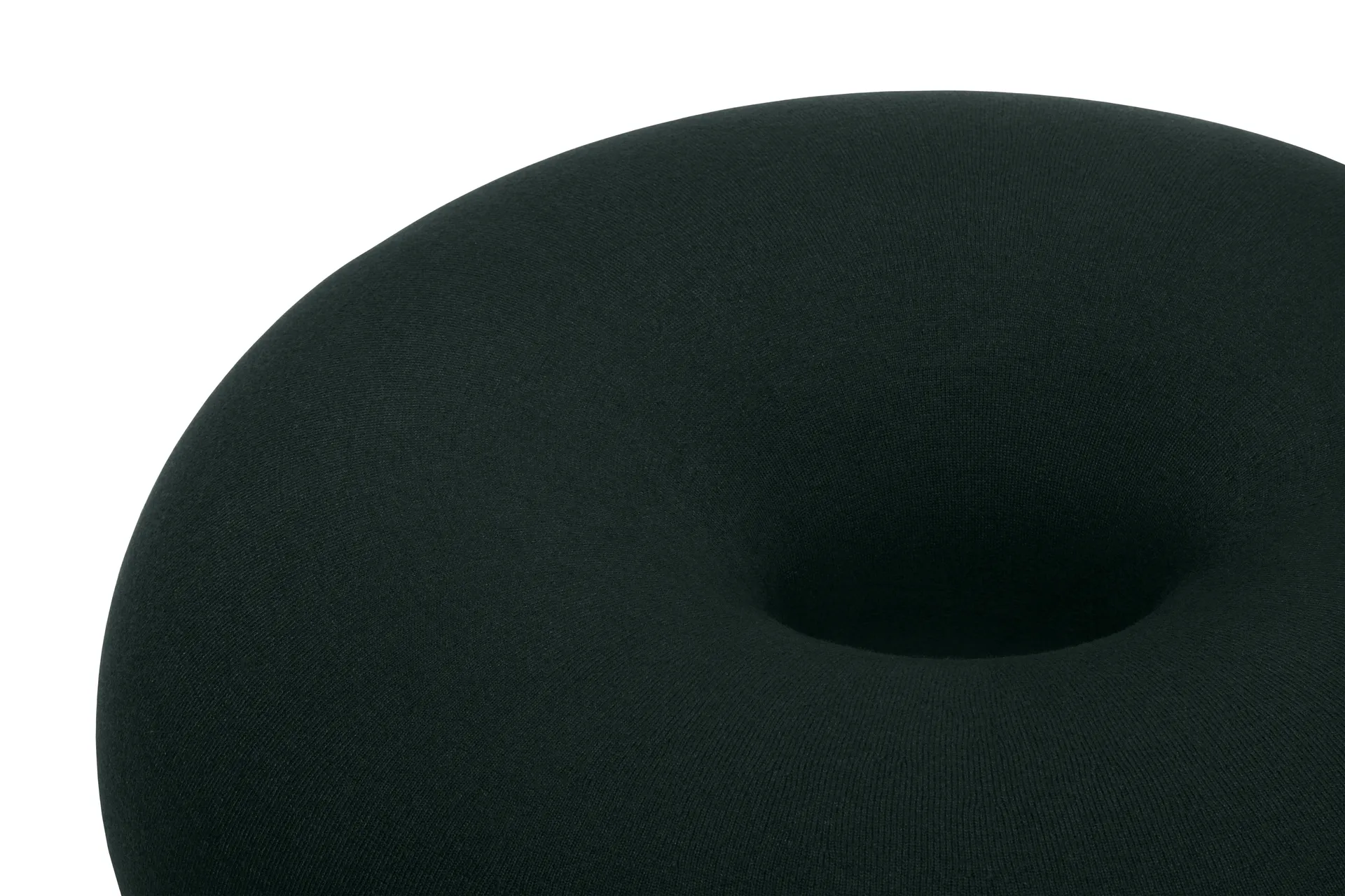 Boa puff Ø114 cm, Pine green Hem
