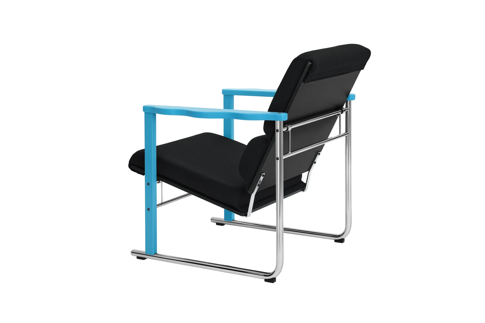 Experiment 502 loungefåtölj, Blue-black Hem