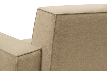 Hunk loungefåtölj med armstöd - Beige - Hem