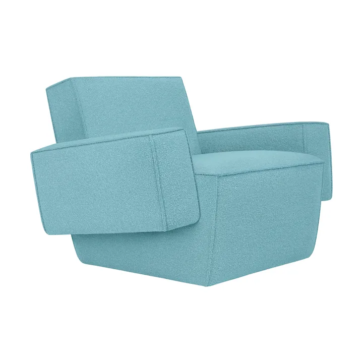 Hunk loungefåtölj med armstöd - Icicle - Hem