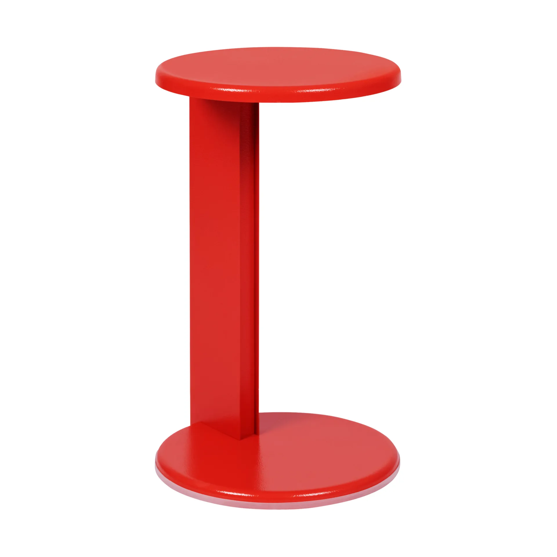 Lolly sidobord 56 cm, Traffic red gloss Hem