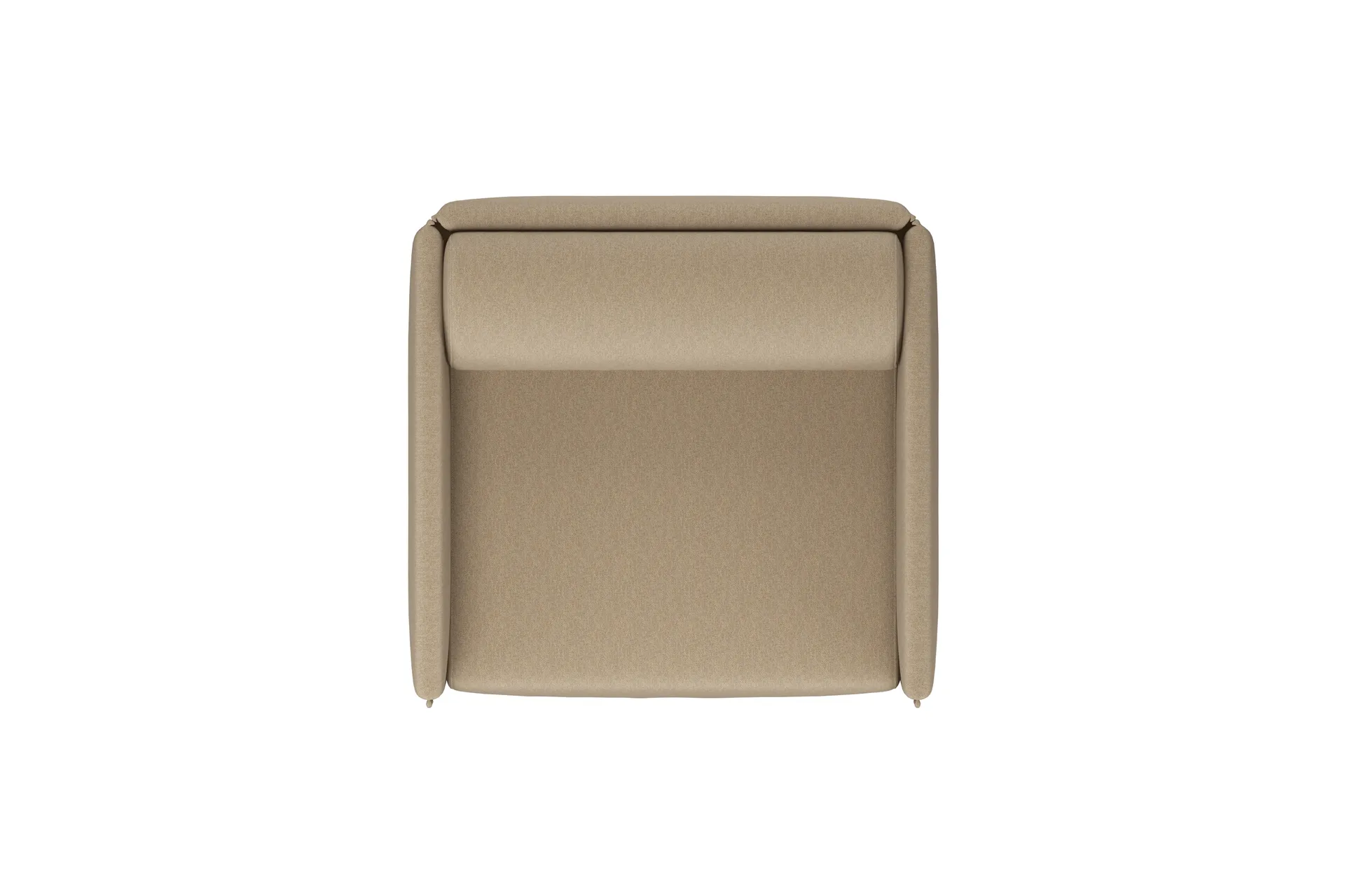 Palo Block Single-seater fåtölj Low, Beige Hem