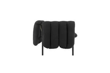 Puffy 2,5-sits soffa 205 cm - Anthracite-black grey - Hem