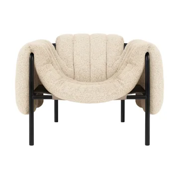 Puffy loungefåtölj - Eggshell-black grey - Hem