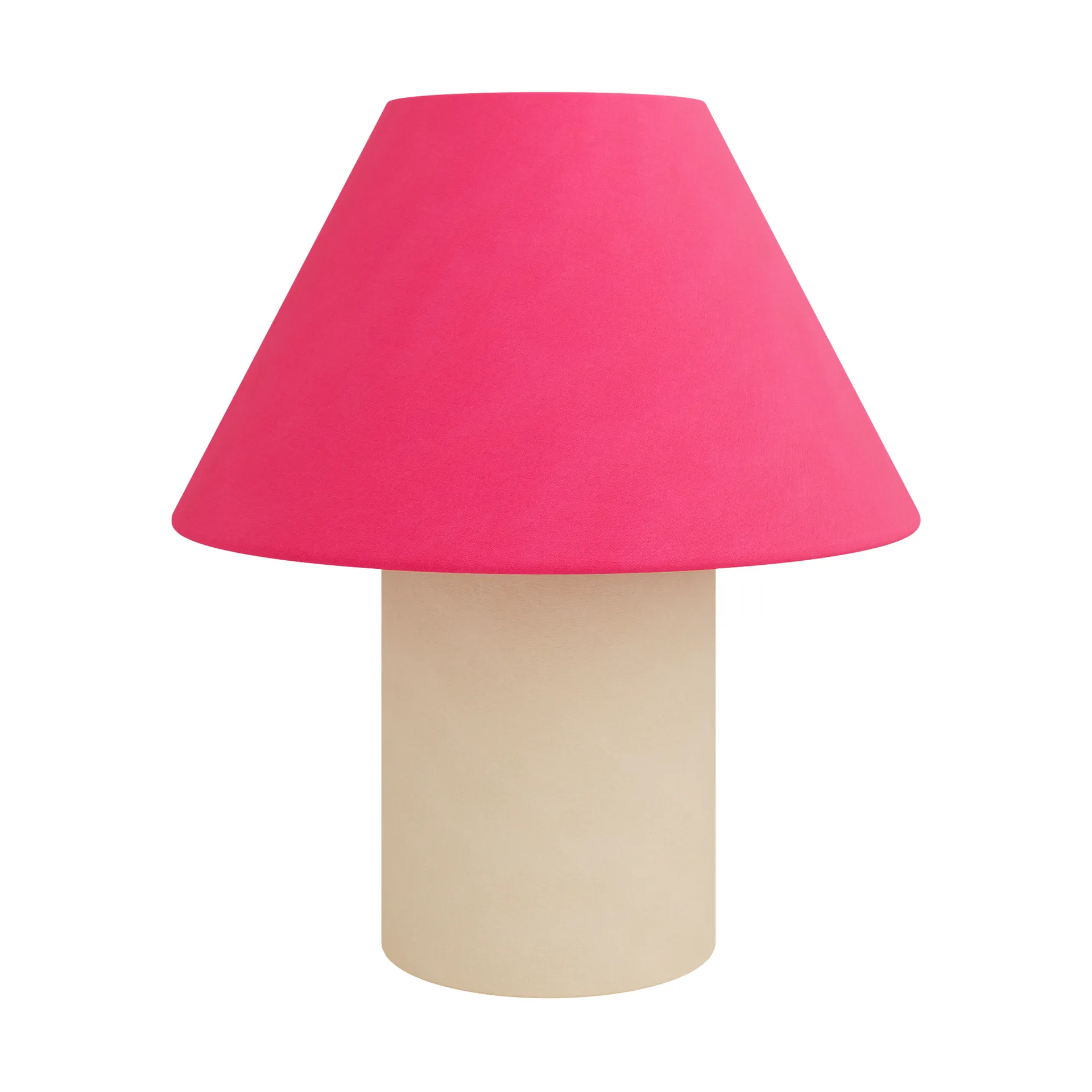 Toto bordslampa Medium 47 cm, Magenta-beige Hem