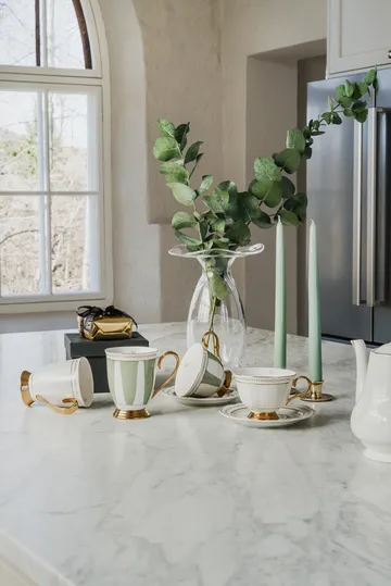 Strisce Salvia mugg - 28 cl - Hilke Collection