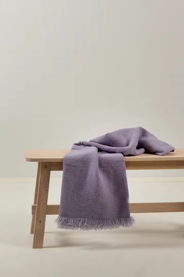 Levelin pläd 140X240 cm - Violet - Himla
