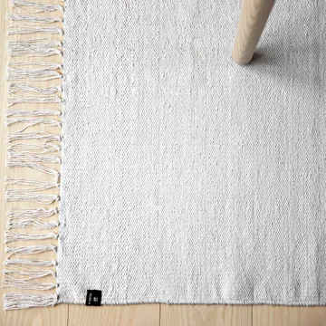 Särö matta off-white (vit) - 80x230 cm - Himla