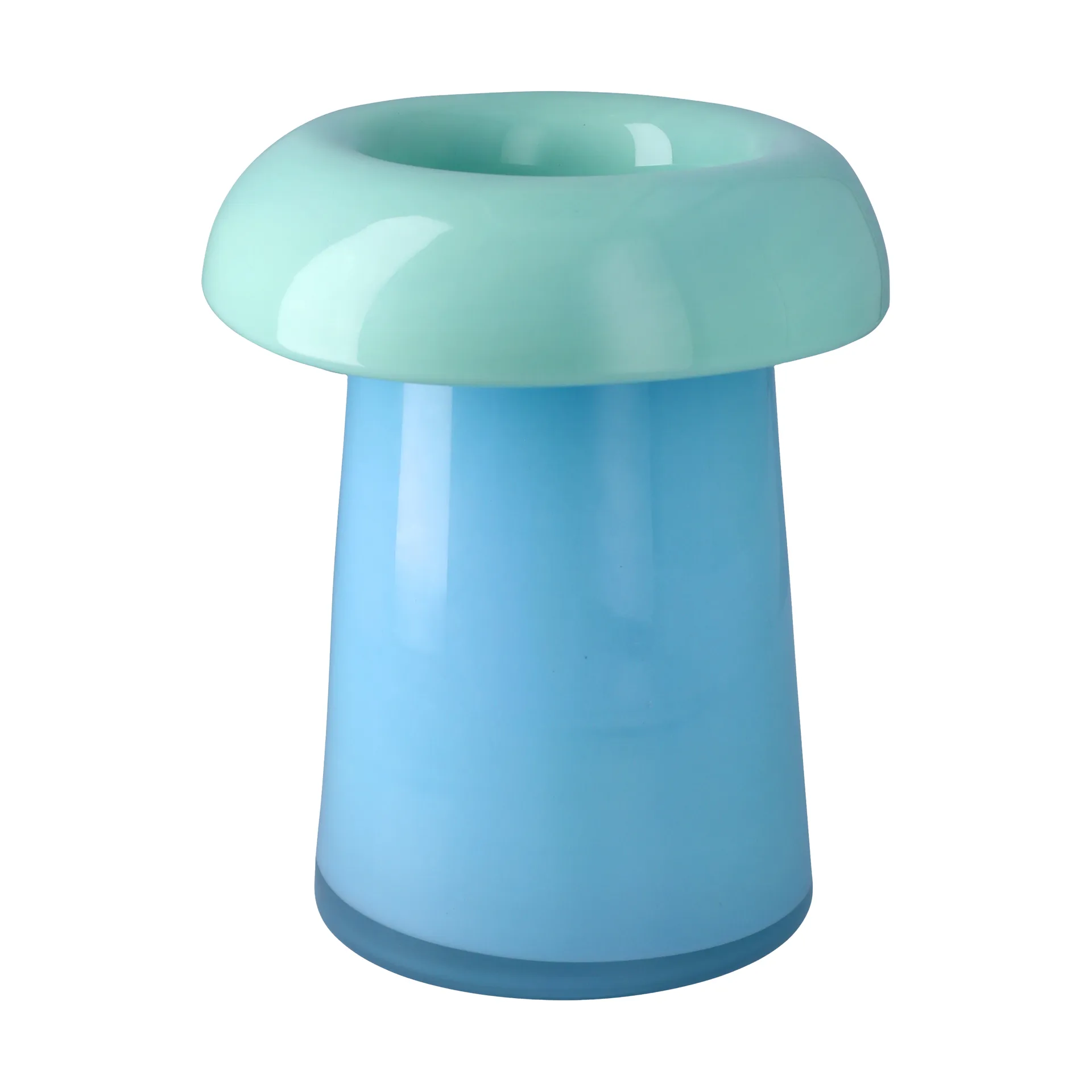 Soma vas, Ljusblå-aqua, 22,5 cm Holmegaard