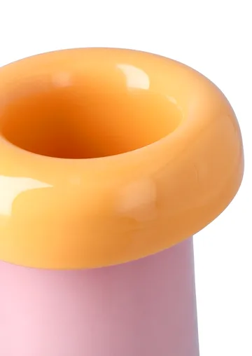 Soma vas - Pink-orange, 16,5 cm - Holmegaard
