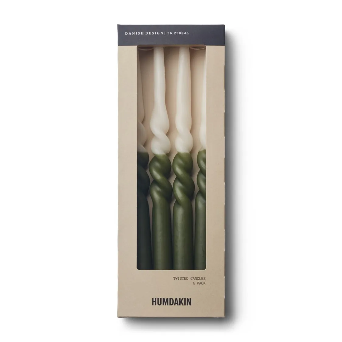 Humdakin skruvade ljus 30 cm 4-pack, Shell-fern Humdakin