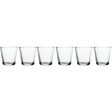 Kartio dricksglas 21 cl 6-pack - Klar - Iittala