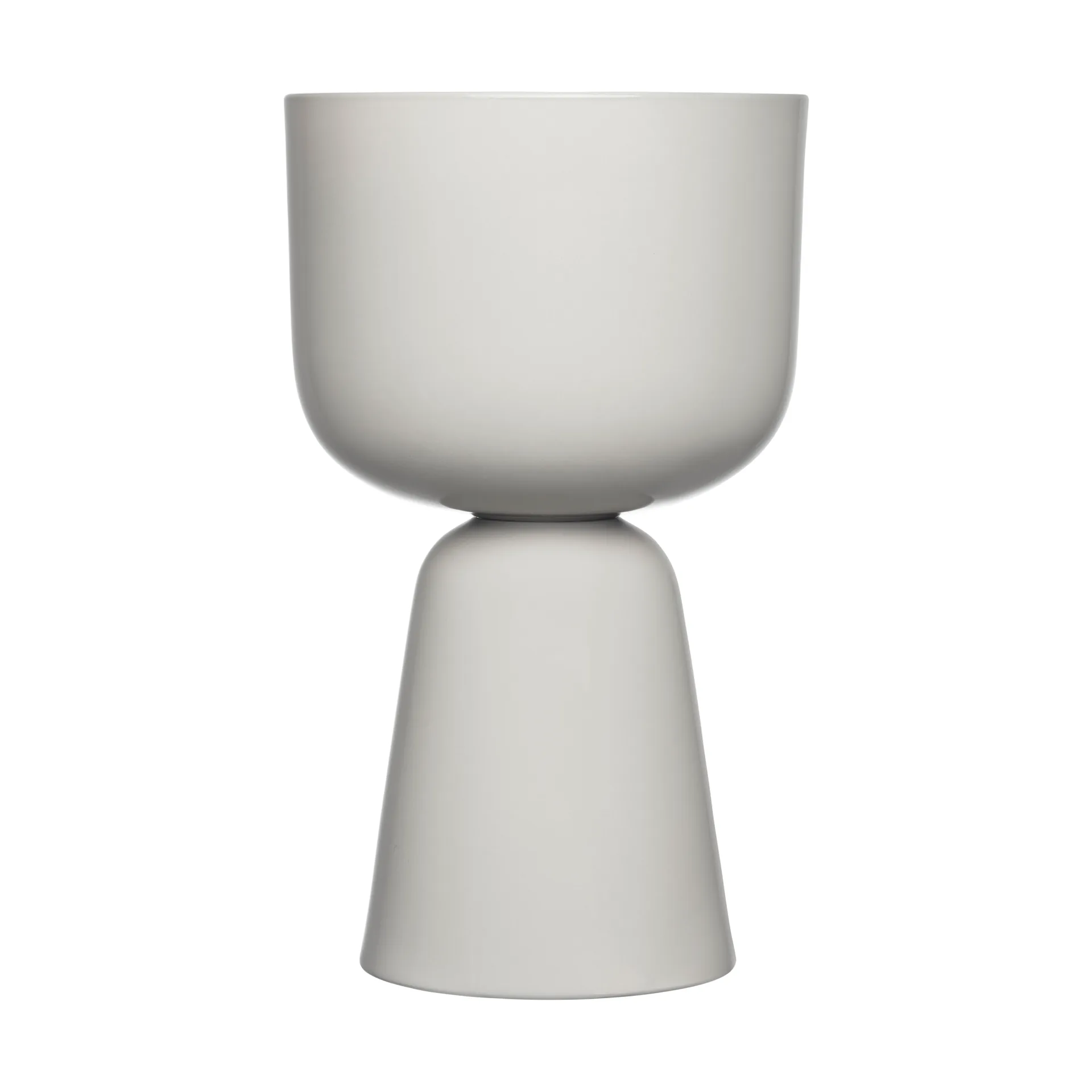 Nappula kruka 24,5x40 cm, Ljusgrå Iittala