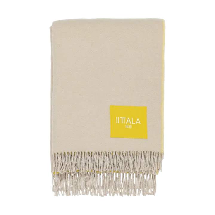 Play pläd 130x180 cm - Beige-gul - Iittala