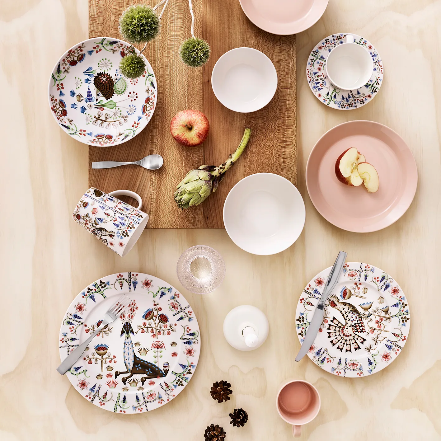 Taika Siimes kaffefat 15 cm, Vit Iittala