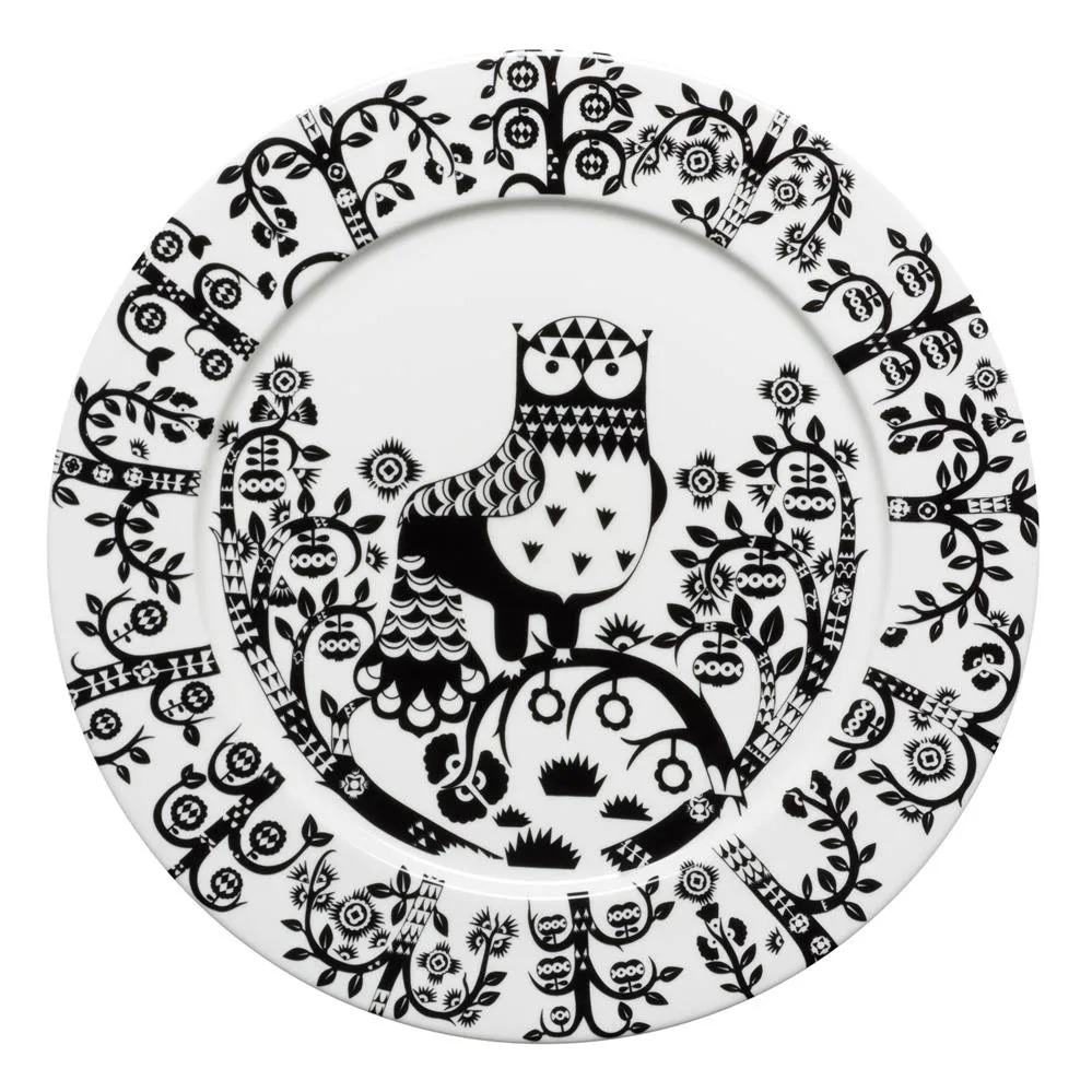 Taika tallrik 30 cm, svart Iittala