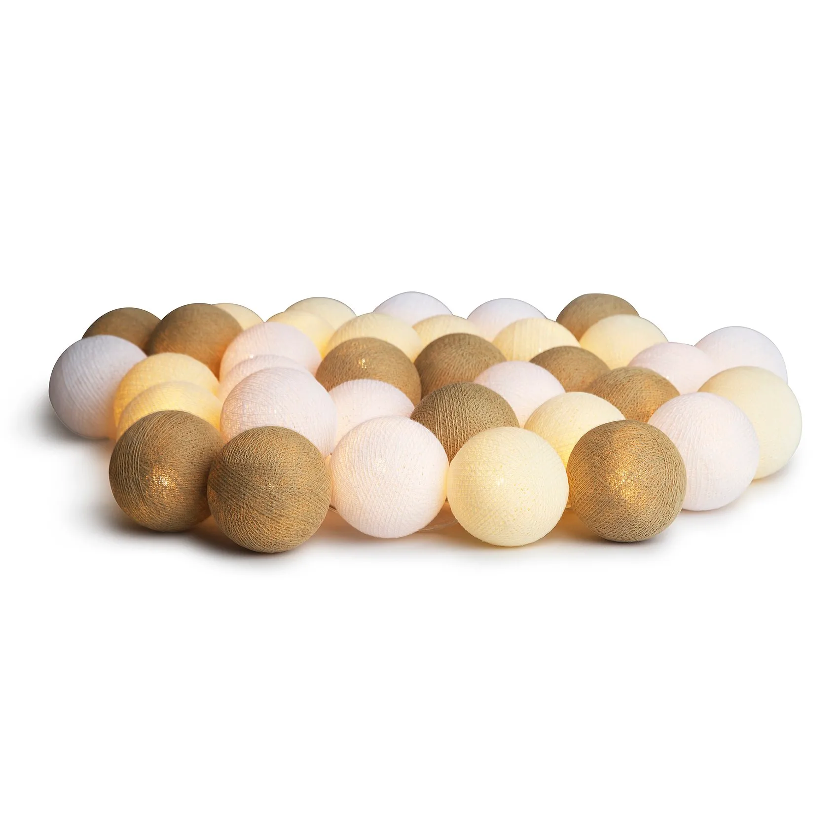 Irislights Creamy White, 20 bollar Irislights