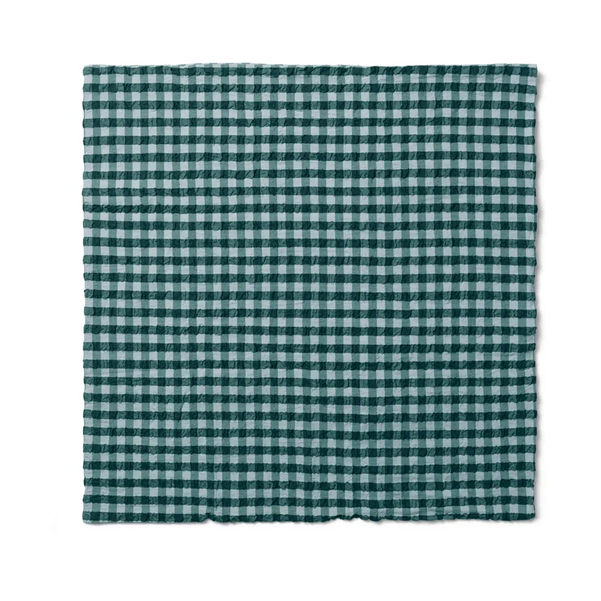 Bæk&Bølge örngott 60x63 cm, Grön-ljusblå Juna