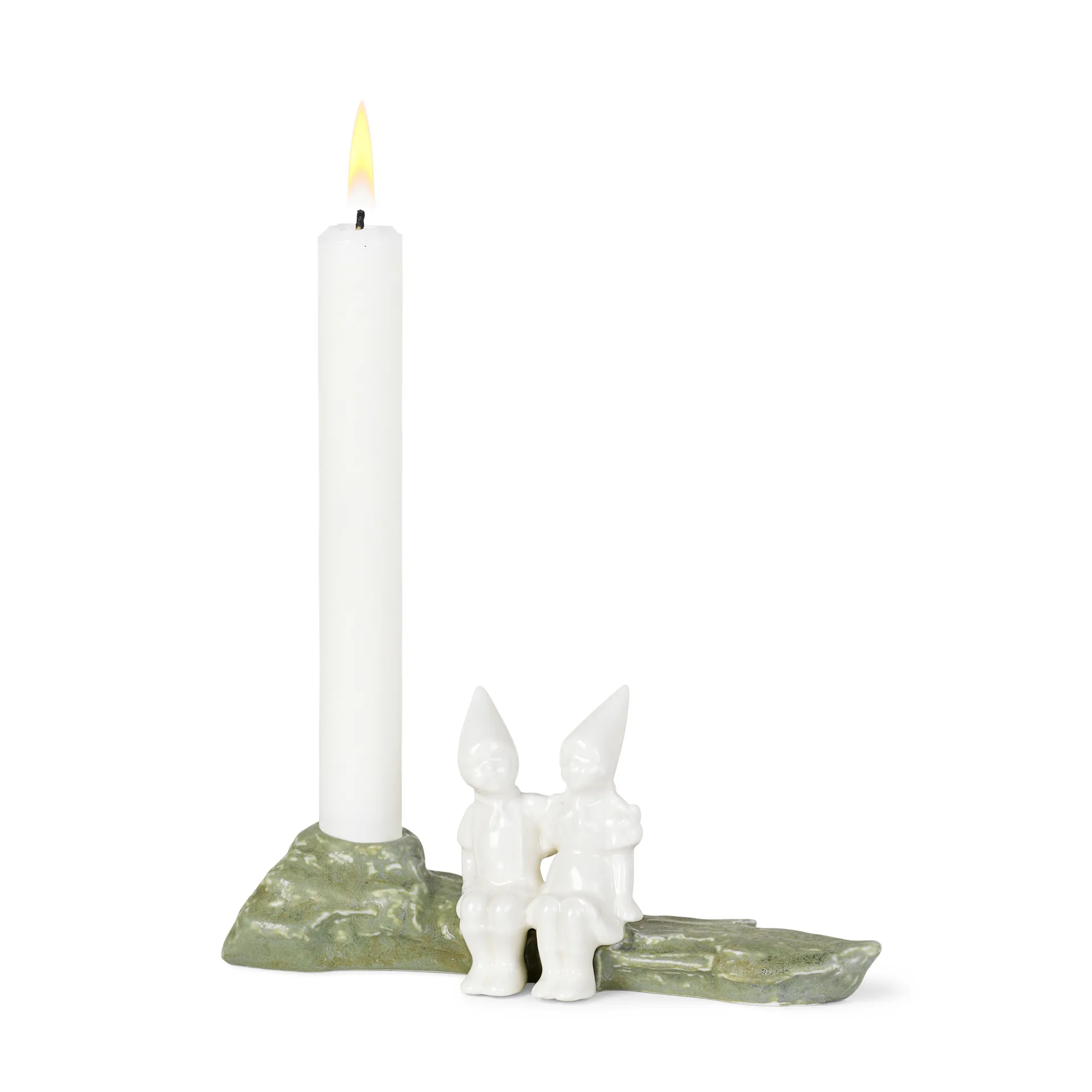 Christmas Tales ljusstake julkram 8,5 cm, Vit Kähler