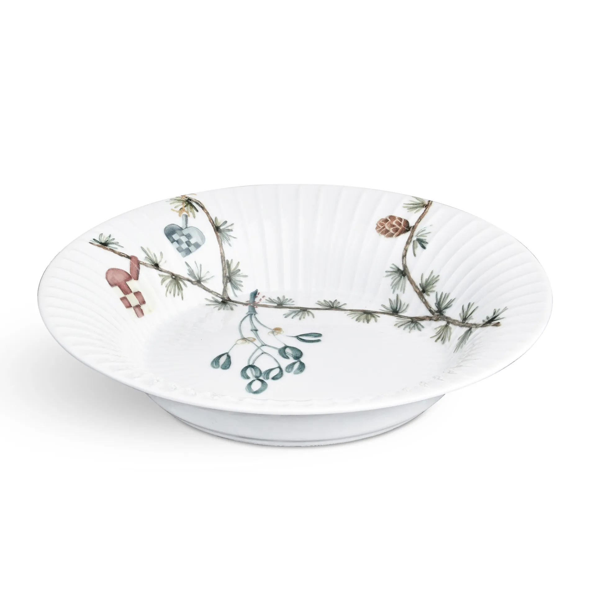Hammershøi Christmas djup tallrik, 21 cm Kähler