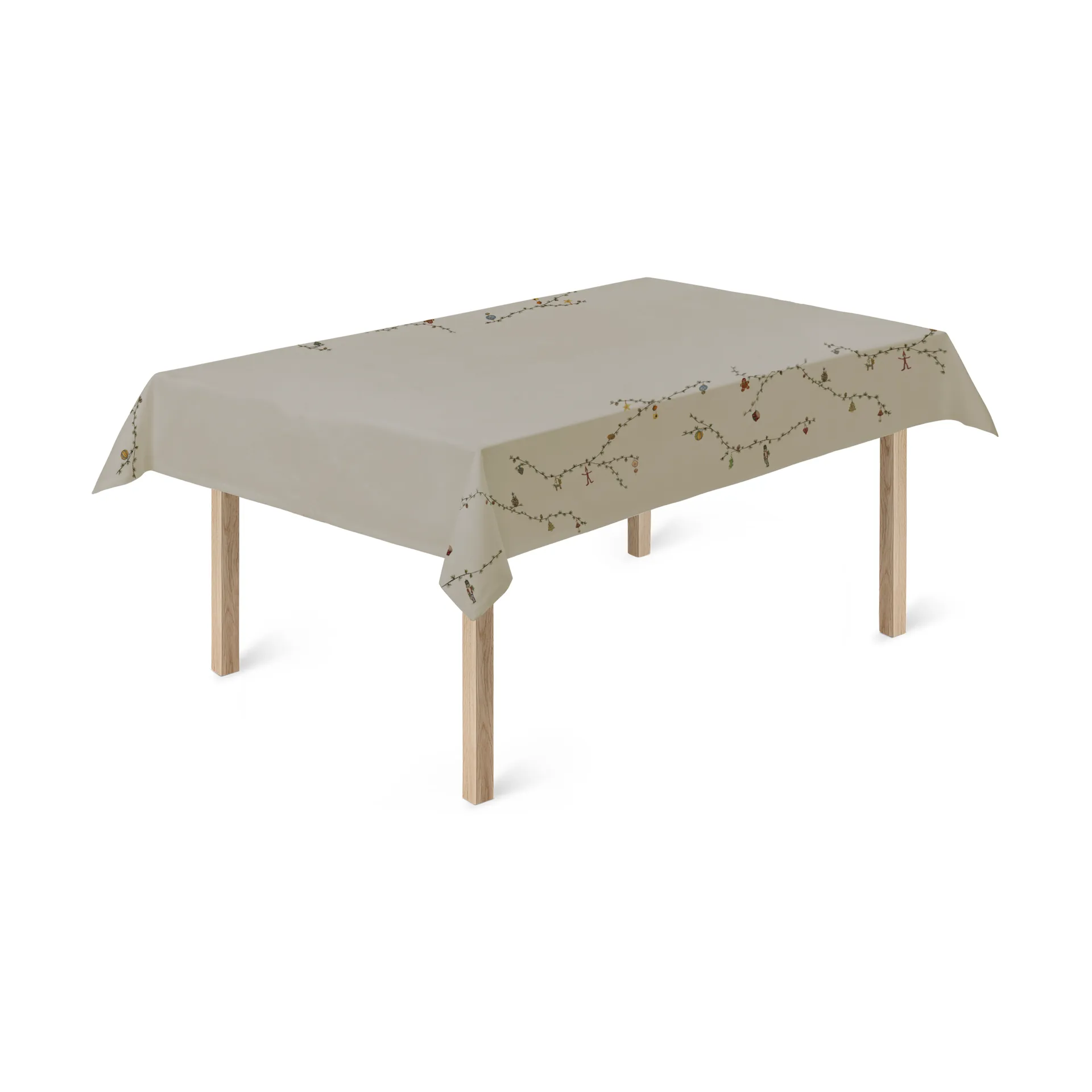 Hammershøi Christmas Duk sand, 150x220 cm Kähler