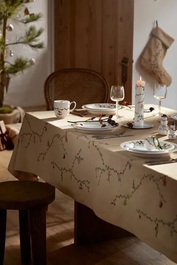 Hammershøi Christmas Duk sand - 150x220 cm - Kähler