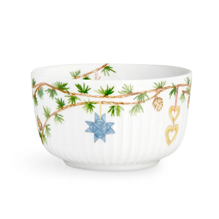 Hammershøi Christmas skål Ø12 cm - Vit - Kähler