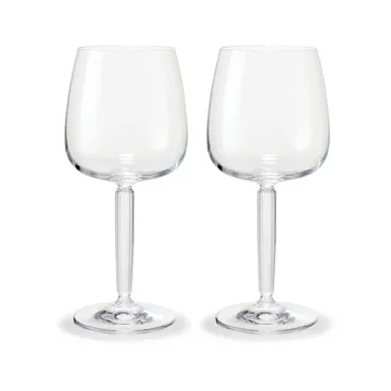 Hammershøi rödvinsglas 49 cl 2-pack - Klar - Kähler