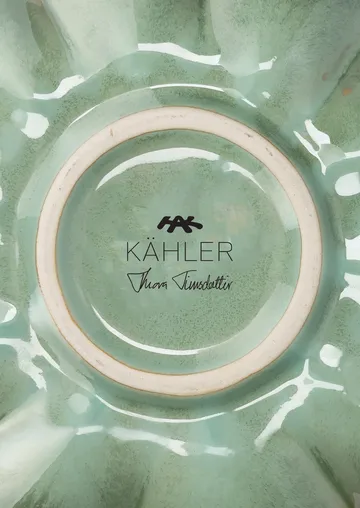 Kantarell vas - Grön, 20,5 cm - Kähler
