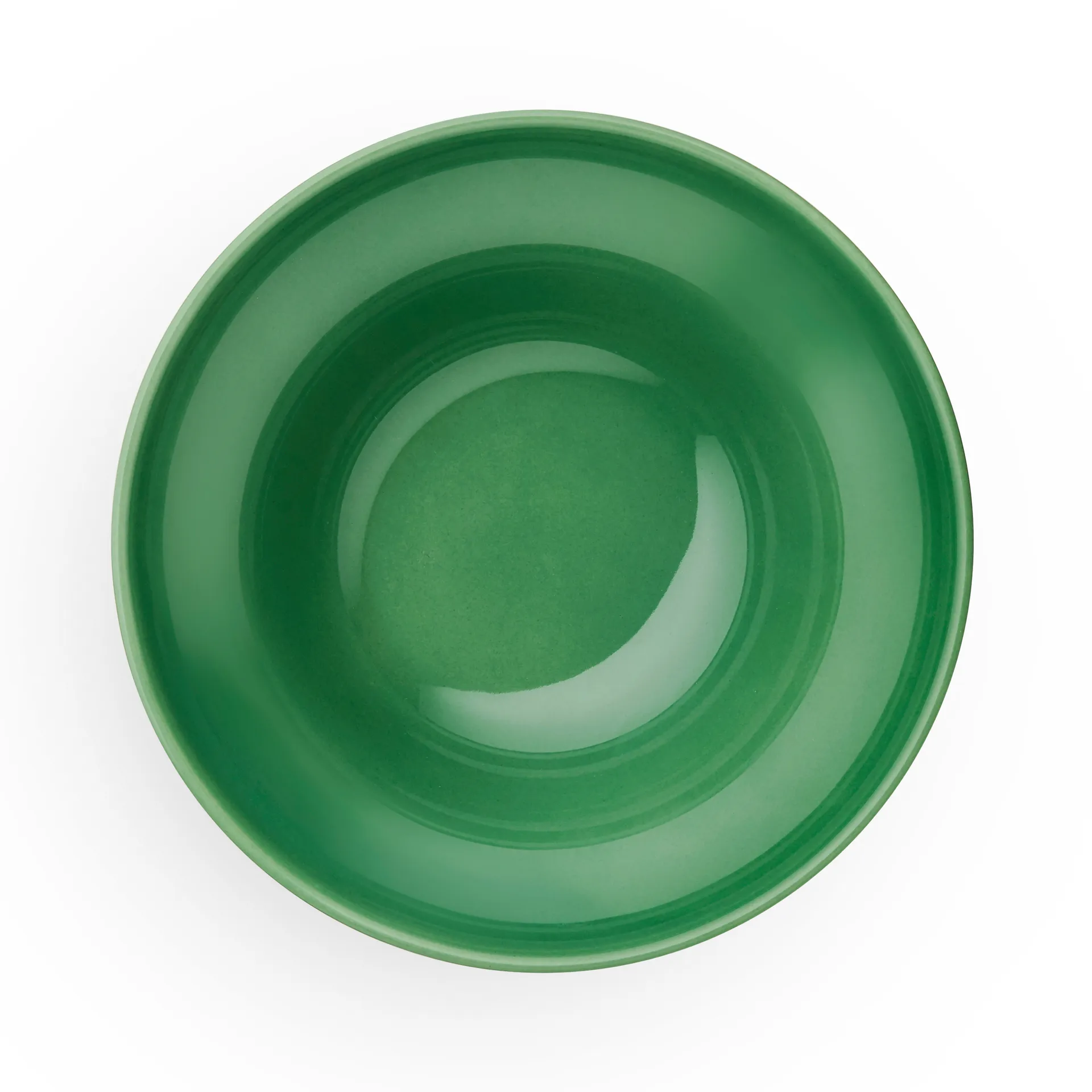 Ursula djup tallrik Ø20 cm, Mörkgrön Kähler