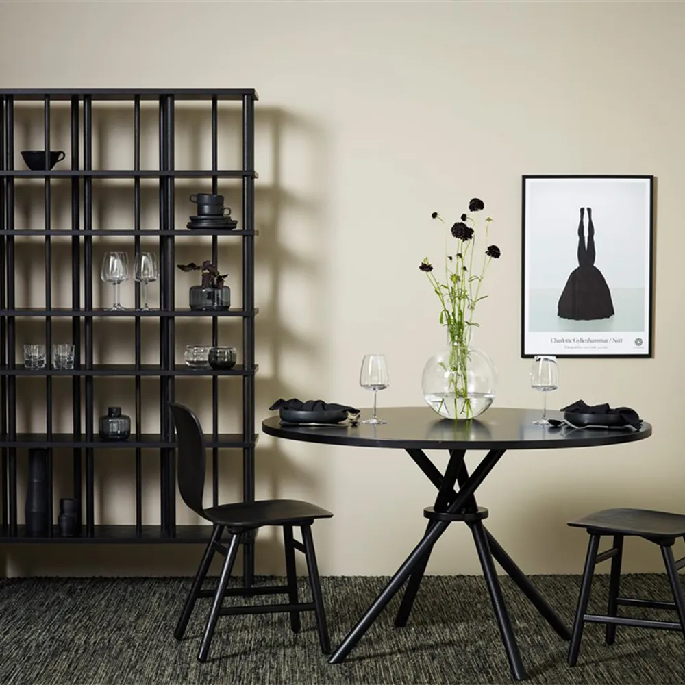 Level hylla/rumsavdelare hög, Antracite col.86, 75x190 cm Karl Andersson & Söner