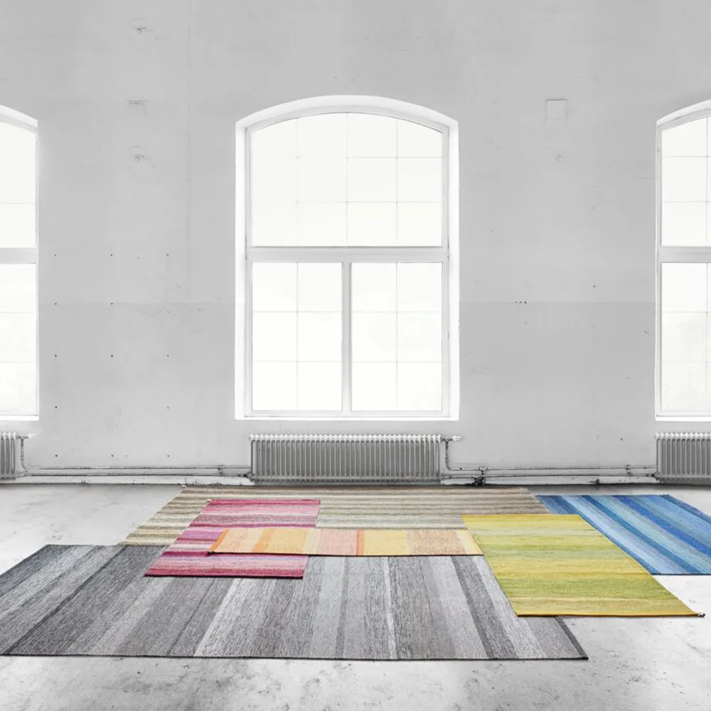 Harvest matta, Gul-röd 240x170 cm Kasthall