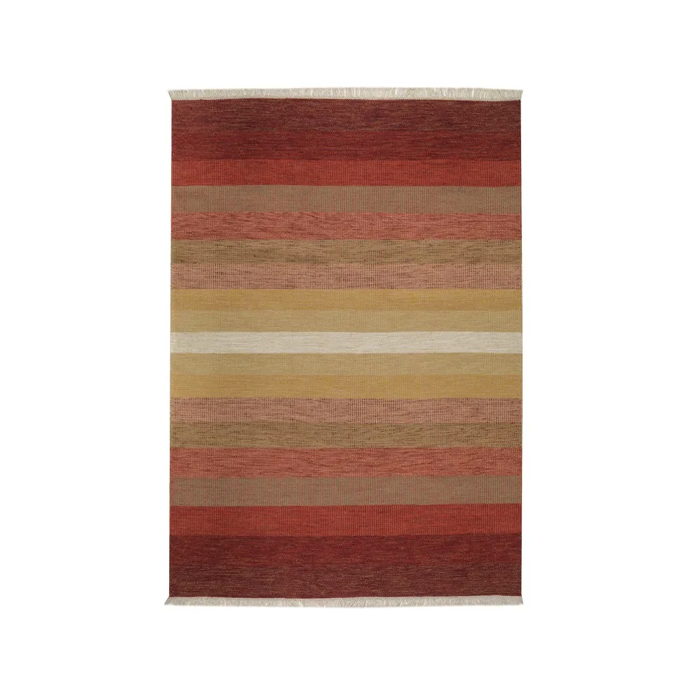 Tofta Wave Matta, red, 170x240 cm Kateha