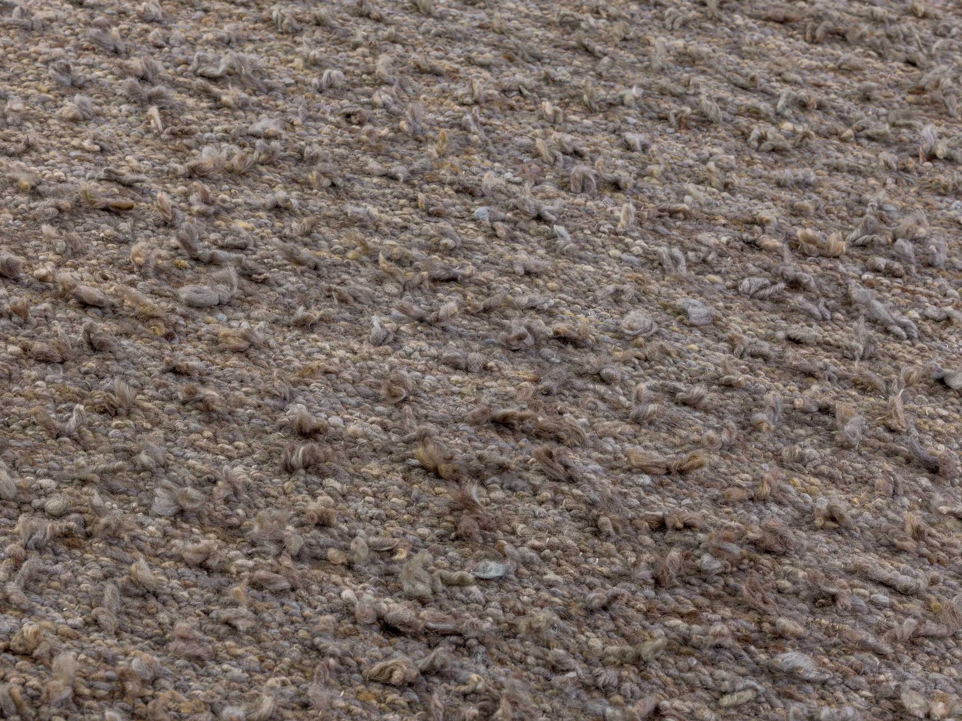 Woolly matta, Light brown 170x240 cm Kateha