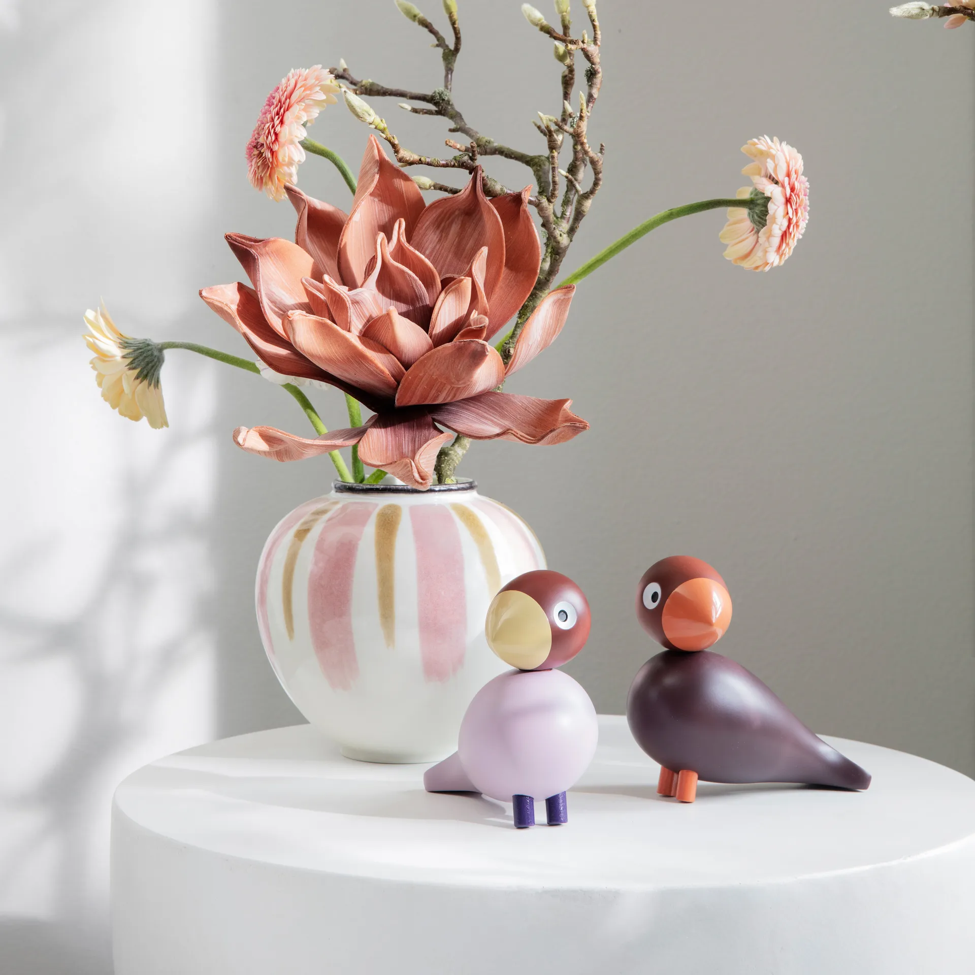 Kay Bojesen Year Bird 2023 sångfågel Jackie, Lavender Kay Bojesen Denmark
