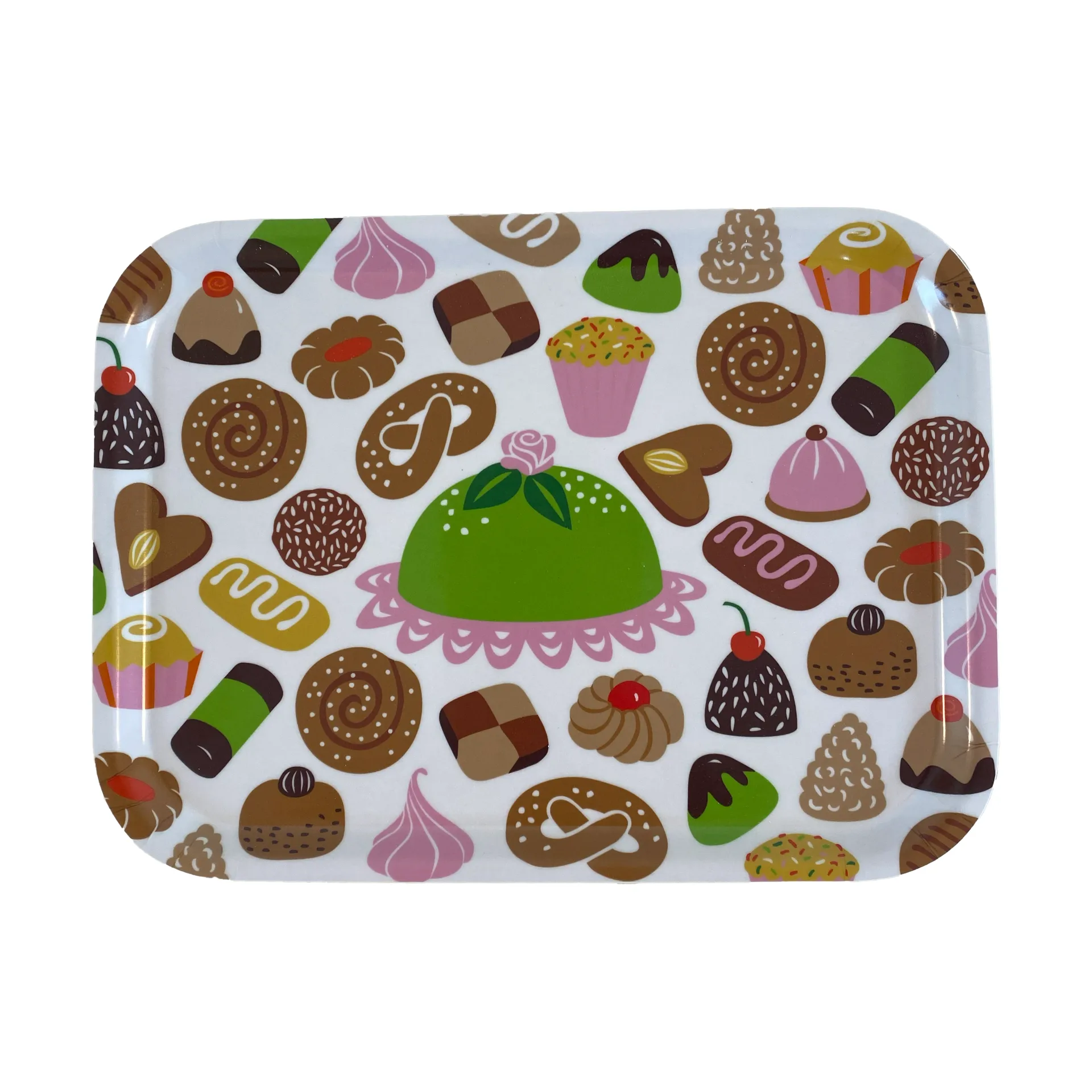 Fika serveringsbricka, 20x27 cm Klippan Yllefabrik