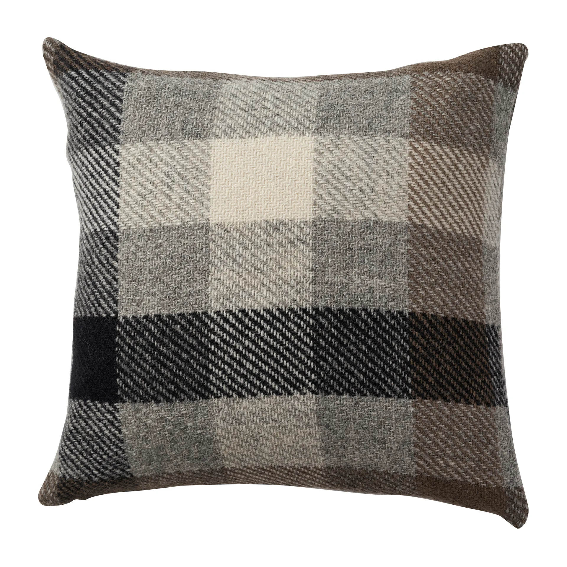 Gotland kuddfodral 45x45 cm, Multi-grå Klippan Yllefabrik