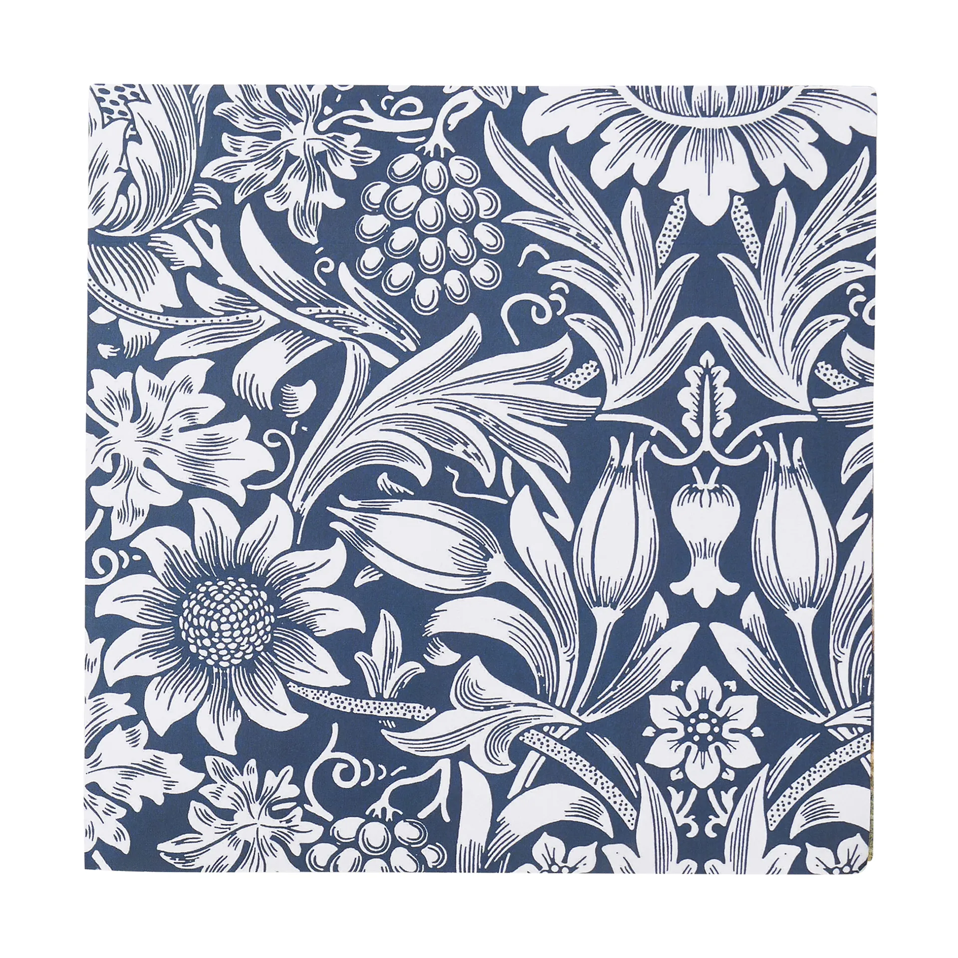 Sunflower servett 33x33 cm 20-pack, Dark denim Klippan Yllefabrik