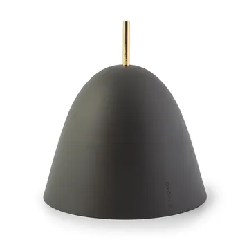 Gömma förvaring medium 16,5 cm - Grå-mässing - KLONG