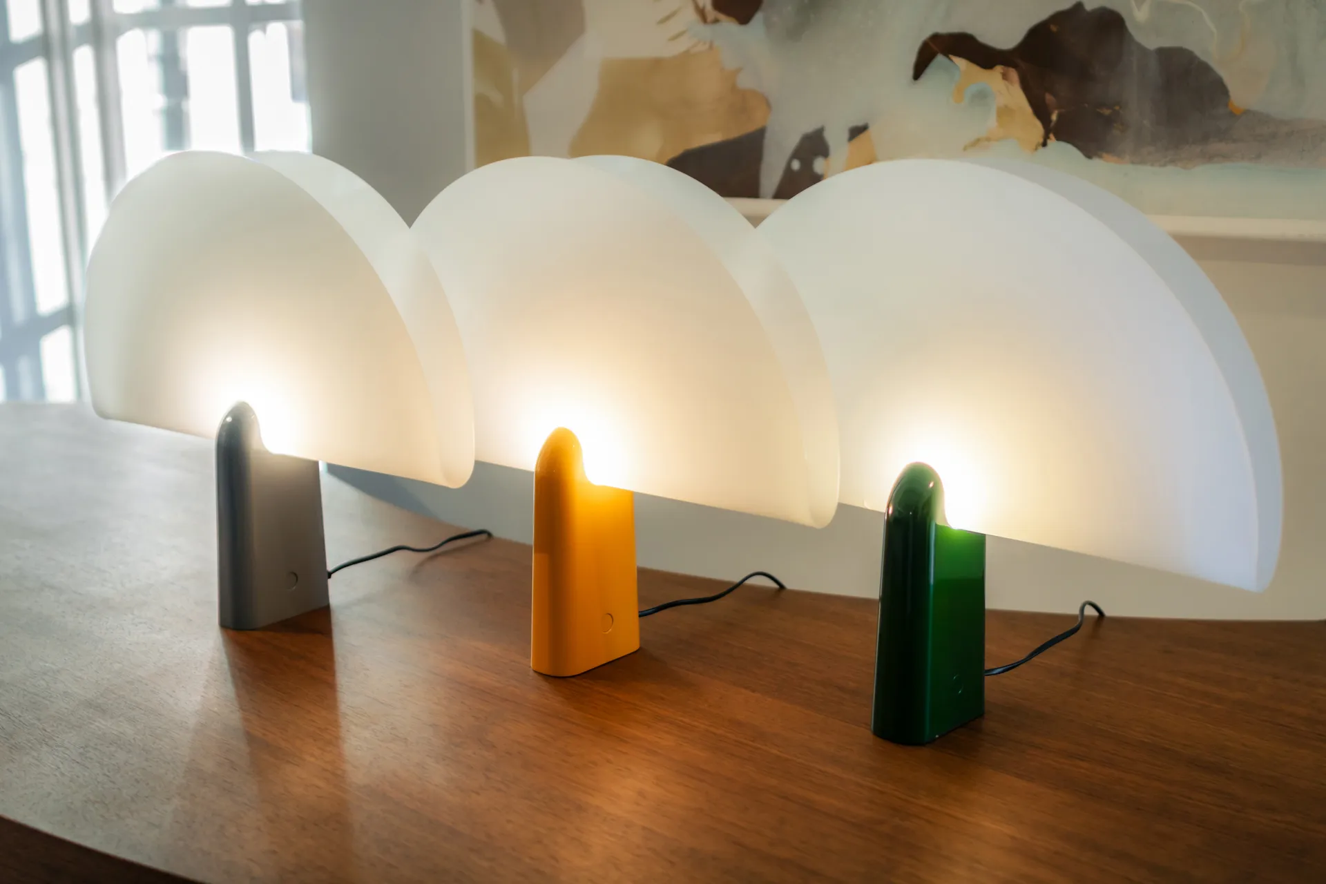 Pavo bordslampa, Grå KLONG