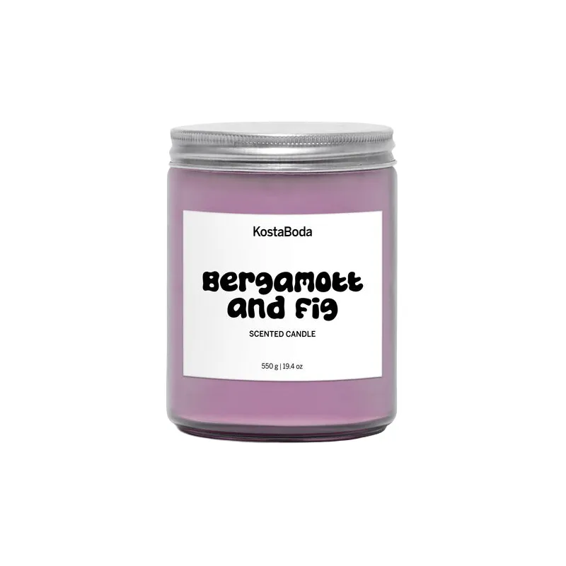 Mind doftljus, Bergamott & Fig, 550 g Kosta Boda