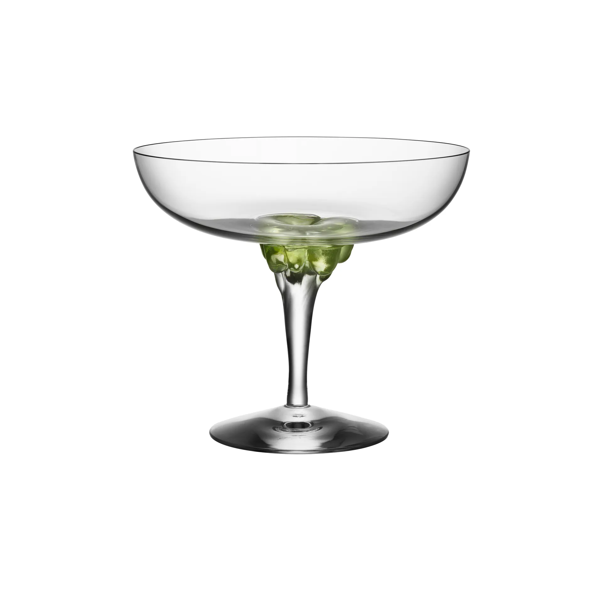 Sugar Dandy coupeglas 32 cl, Grön Kosta Boda