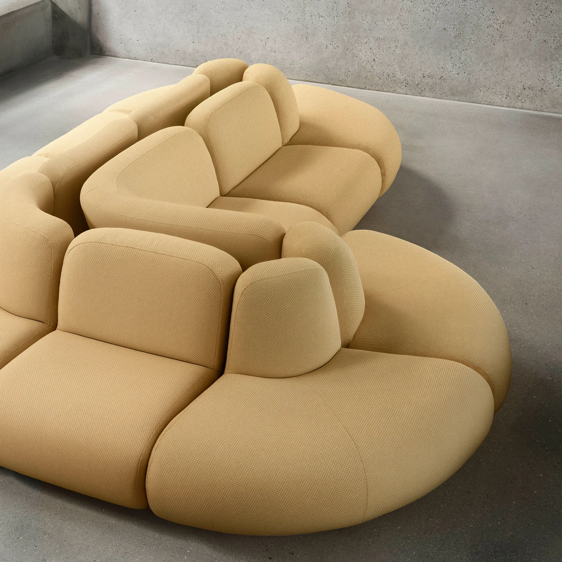 BAU soffa 3-sits, Megan sand Lammhults