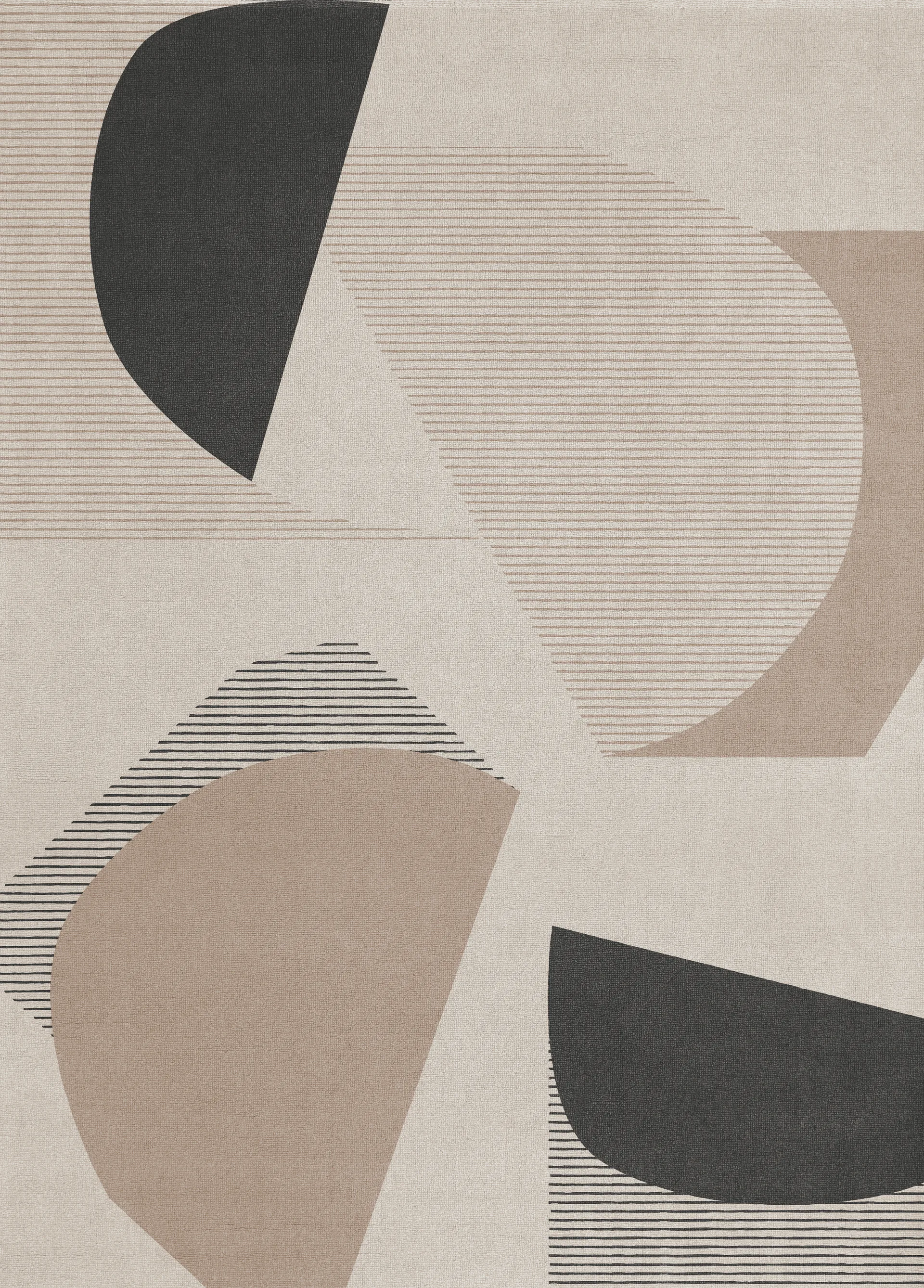 Birch ullmatta, 200x300 cm Layered