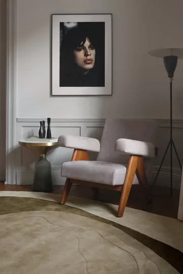 Erik Bratsberg Lozza ullmatta - Olive, 300x400 cm - Layered