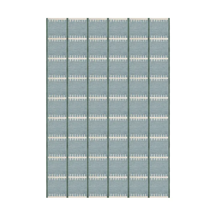 Lilly ullmatta - Blue, 300x400 cm - Layered