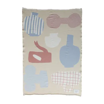 Picnic bomullsfilt 130x220 cm - Beige - Layered