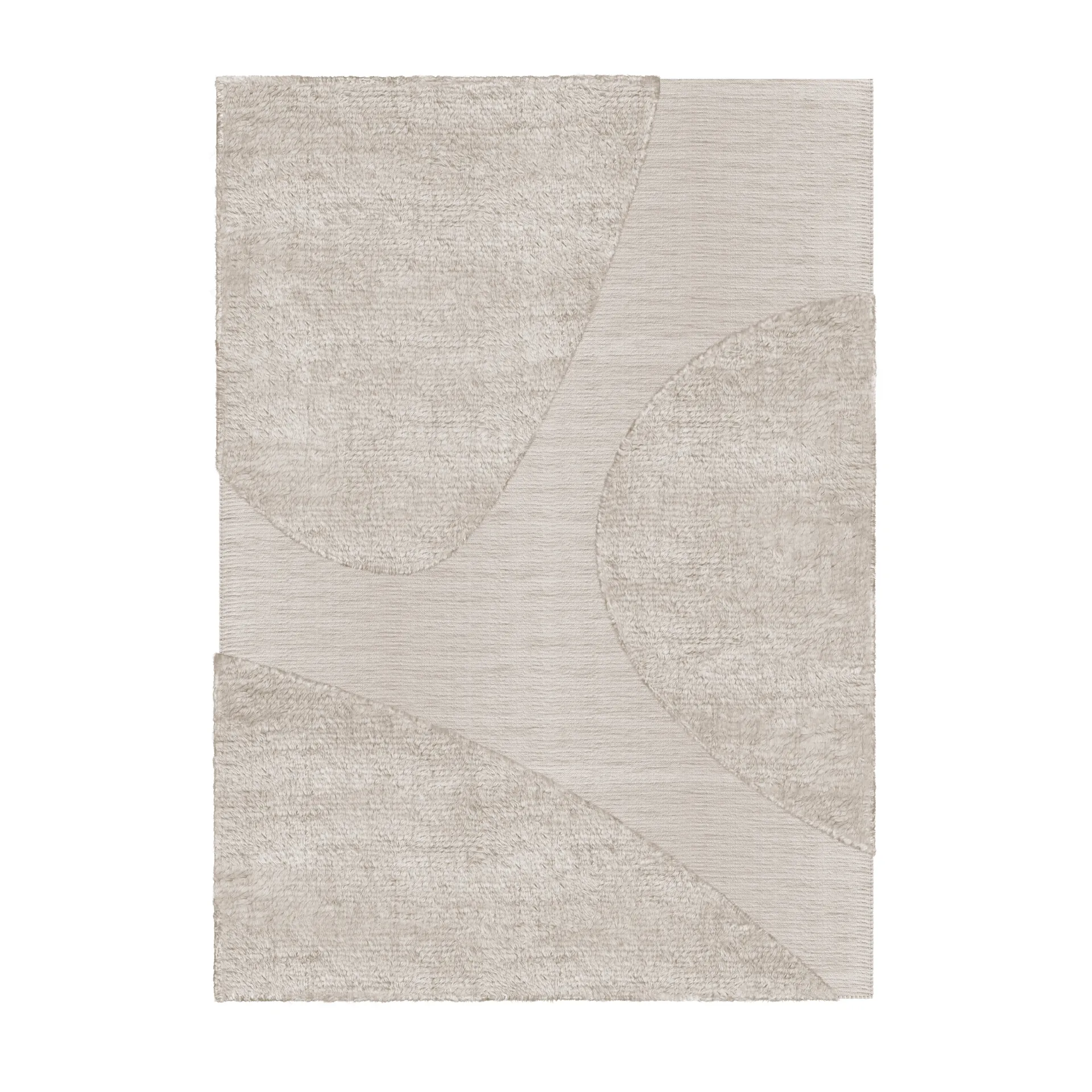 Punja plasma ullmatta 160x230 cm, Sand melange Layered